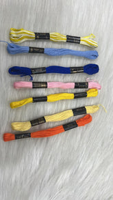 COLOUR FULL RAKHI  THREAD  FOR RAKHI  MAKING